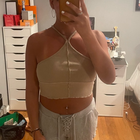 halter neck crop top - Picture 1 of 1